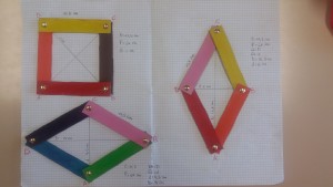 Dal quadrato al rombo - figure isoperimetriche