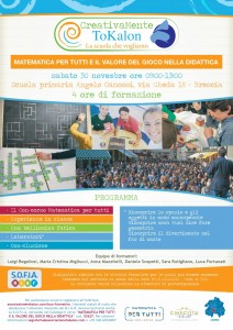 Evento formativo Matematica per tutti